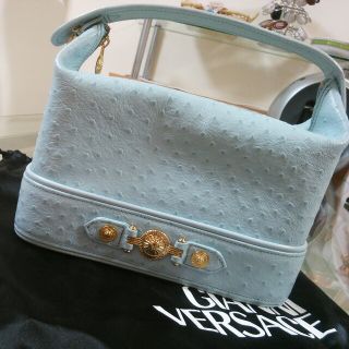 ヴェルサーチ(VERSACE)のヴェルサーチ♡型押しバッグ♪(ハンドバッグ)