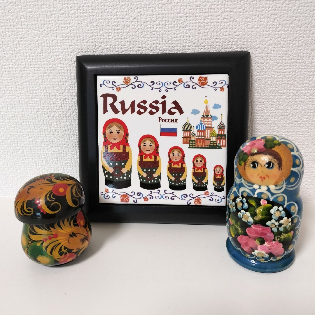 ロシア ブルー マトリョーシカ ロシア雑貨 あわて ロシア ブルー マトリョーシカ ロシア雑貨 あわて
