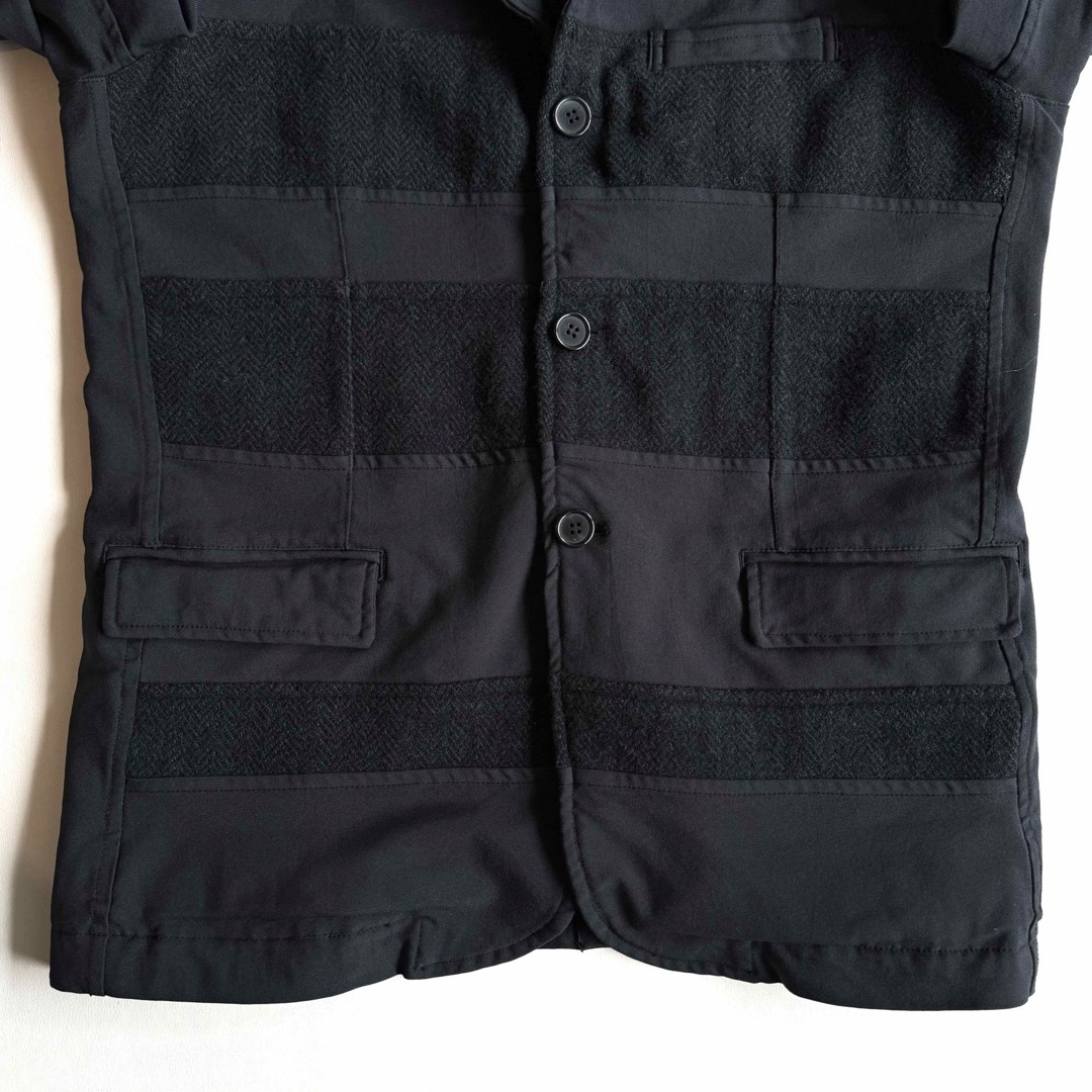 美品》COMME des GARCONS SHIRT ポリ縮 ジャケット M 美品》COMME des GARCONS SHIRT ポリ縮 ジャケット M
