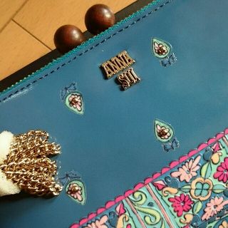 アナスイ(ANNA SUI)の最終お値下げ(ﾟДﾟ) アナスイ ショルダーチェーン付 財布(財布)