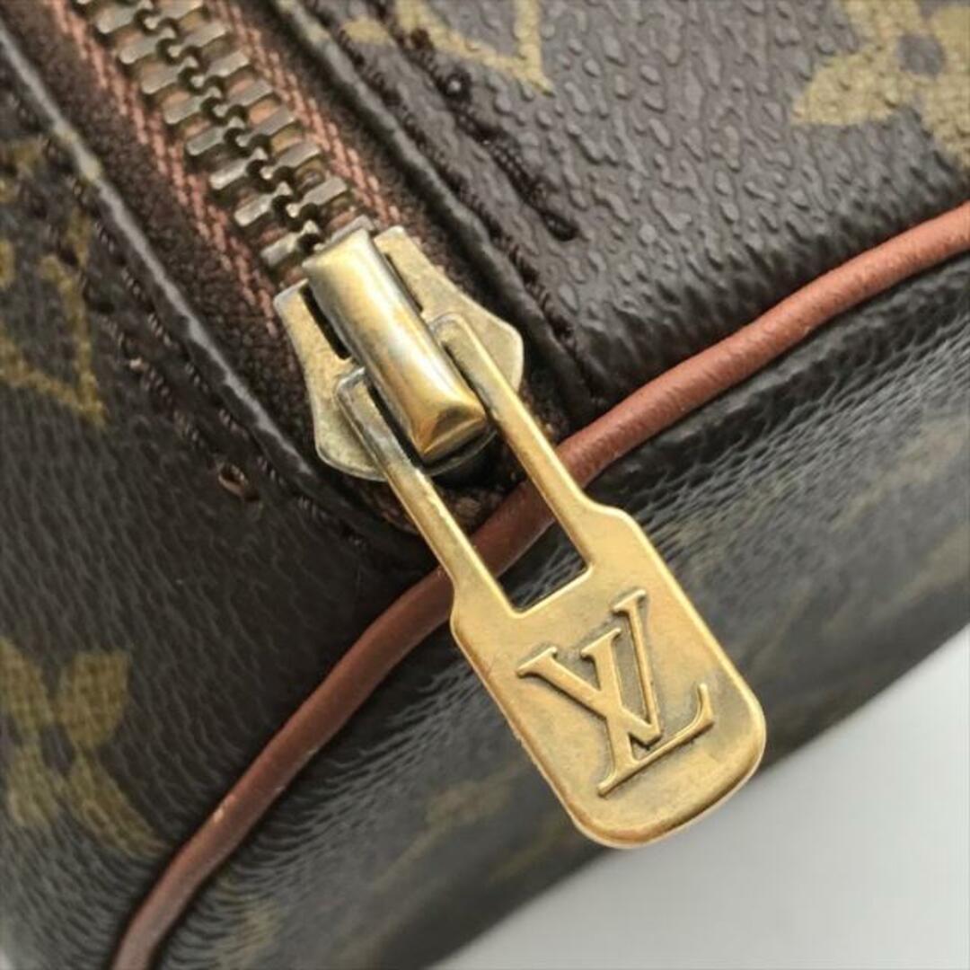 LOUIS VUITTON(ルイヴィトン)の美品 LOUISVUITTON ルイヴィトン モノグラム PVC レザー パピヨン ミニ ハンド バッグ ブラウン k1939 レディースのバッグ(ハンドバッグ)の商品写真