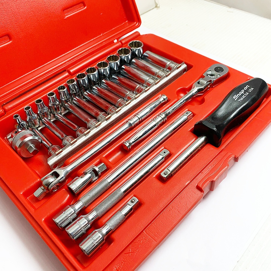♭♭Snap-on スナップオン ソケットセット ショート&ディープ ♭♭Snap-on スナップオン ソケットセット ショート&ディープ