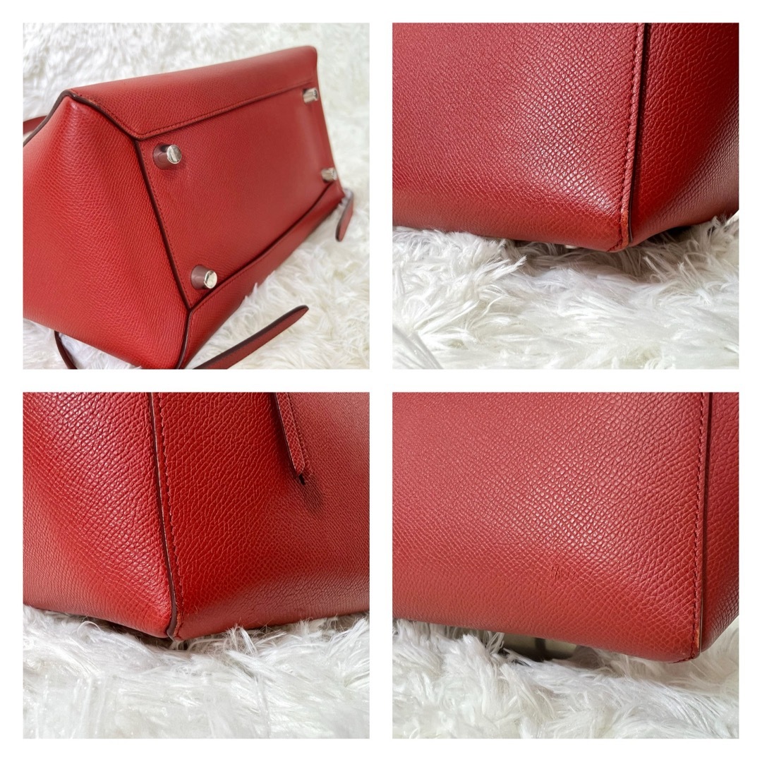CELINE - 秋冬カラー CELINE ベルトバッグミニ ハンドバッグ CELINE - 秋冬カラー CELINE ベルトバッグミニ ハンドバッグ
