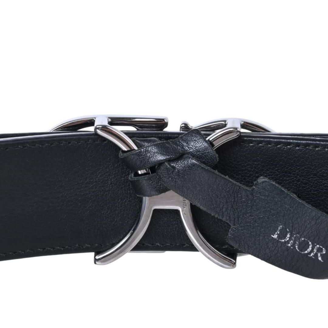 Christian Dior - Christian Dior CDバックル レザー ベルトの Christian Dior - Christian Dior CDバックル レザー ベルトの