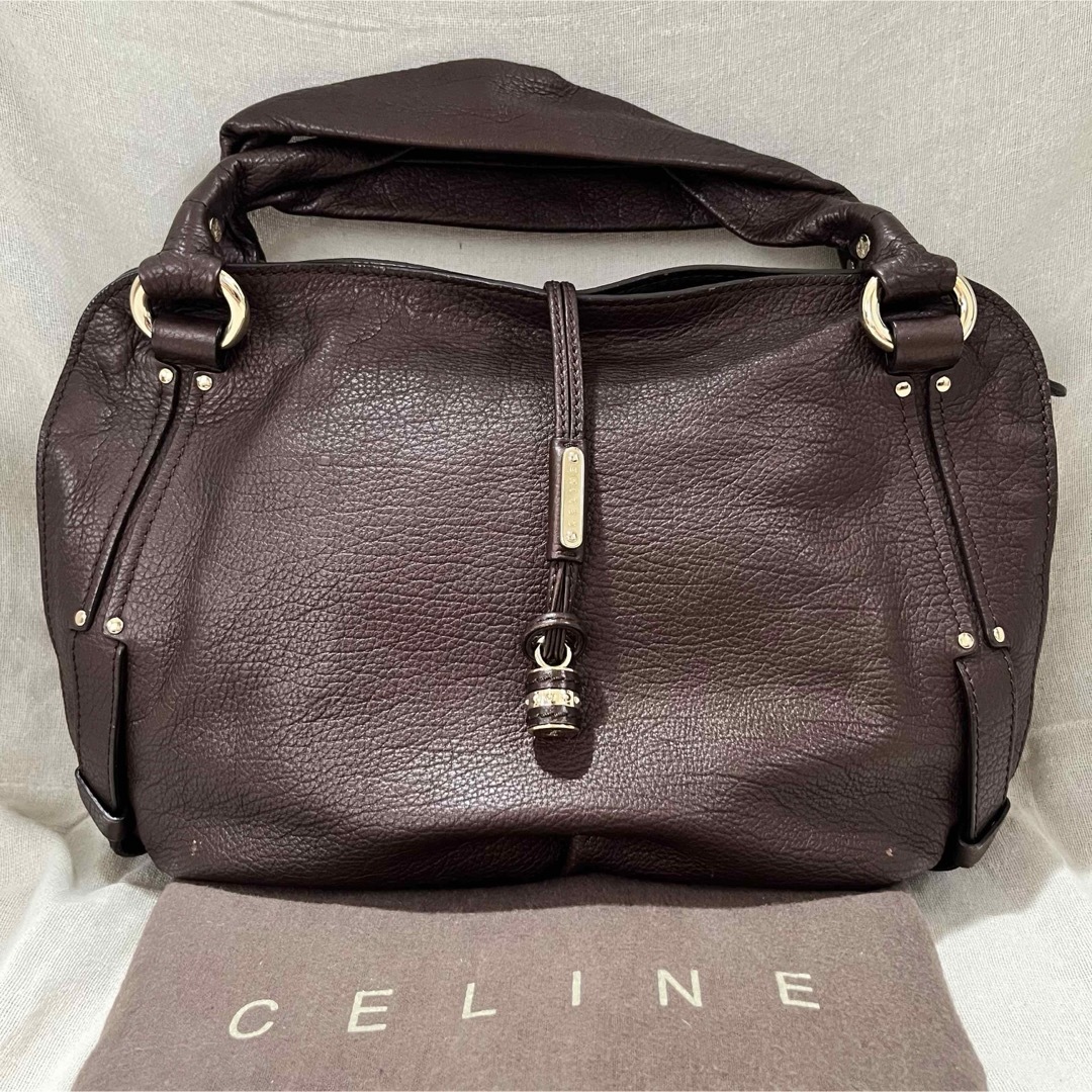CELINE - 美品✨ CELINE ビタースイート マカダム トートバッグ レディース