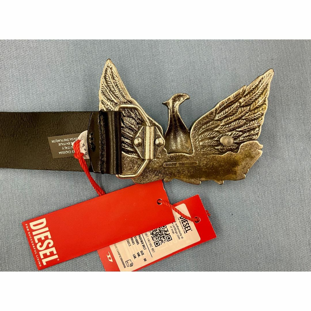 DIESEL - ディーゼル ベルト 1324 サイズ80 ブラック 新品 タグ DIESEL - ディーゼル ベルト 1324 サイズ80 ブラック 新品 タグ