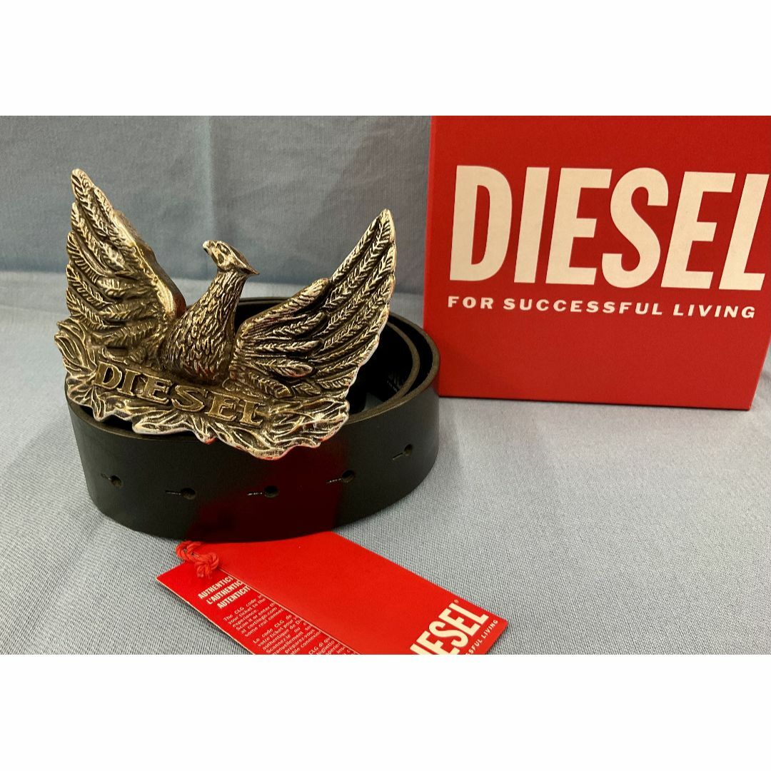 DIESEL - ディーゼル ベルト 1324 サイズ90 ブラック 新品 タグ DIESEL - ディーゼル ベルト 1324 サイズ90 ブラック 新品 タグ