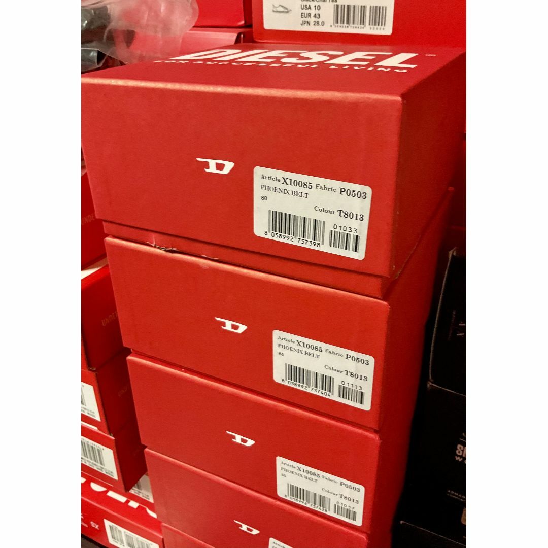 DIESEL - ディーゼル ベルト 1324 サイズ90 ブラック 新品 タグ DIESEL - ディーゼル ベルト 1324 サイズ90 ブラック 新品 タグ