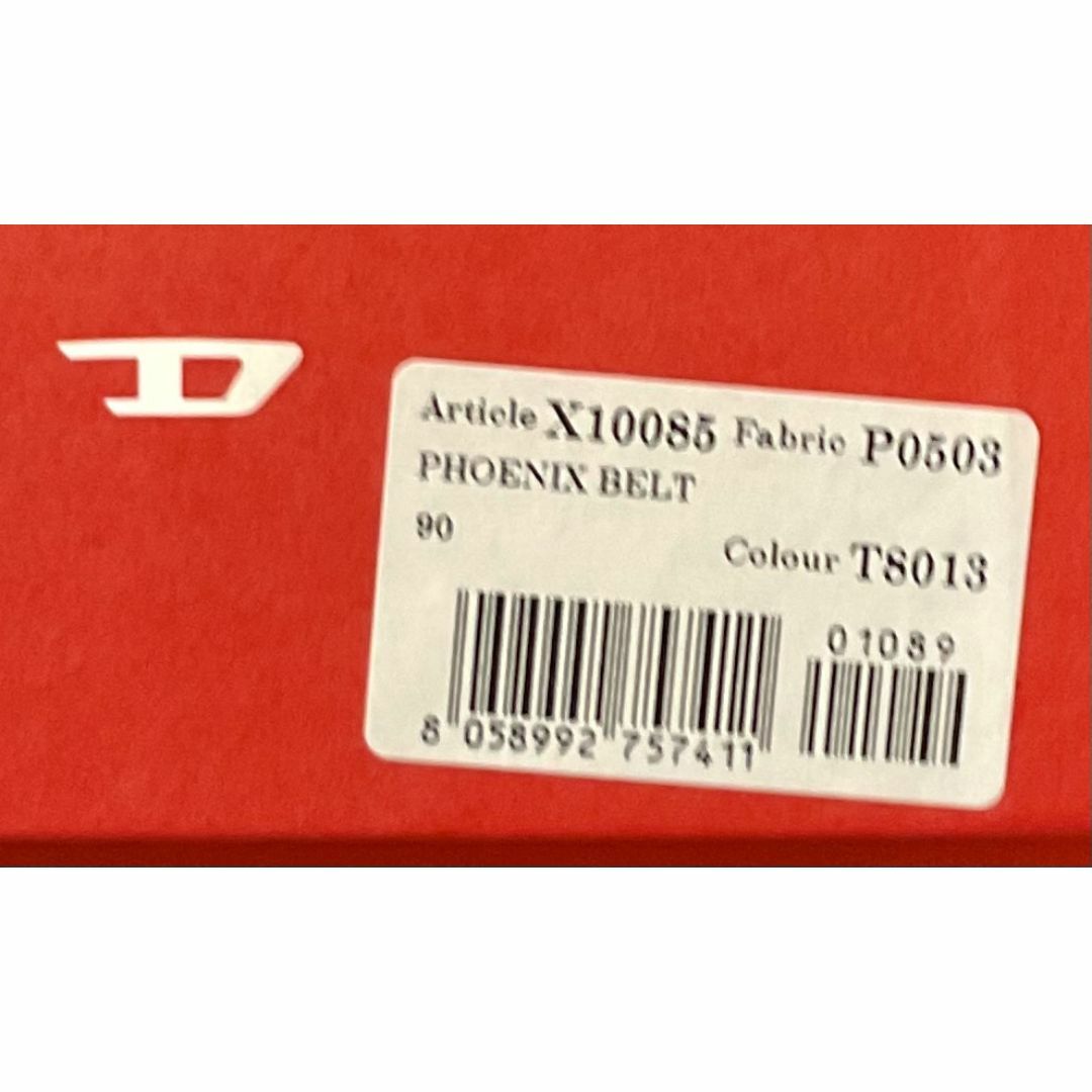 DIESEL - ディーゼル ベルト 1324 サイズ90 ブラック 新品 タグ DIESEL - ディーゼル ベルト 1324 サイズ90 ブラック 新品 タグ
