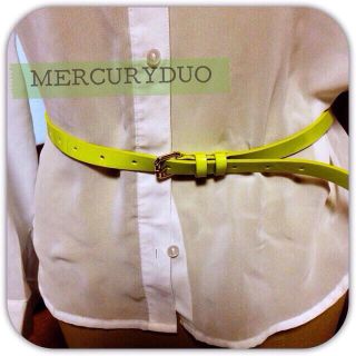 マーキュリーデュオ(MERCURYDUO)の値下げ！新品マーキュリーデュオ＊ベルト(ベルト)