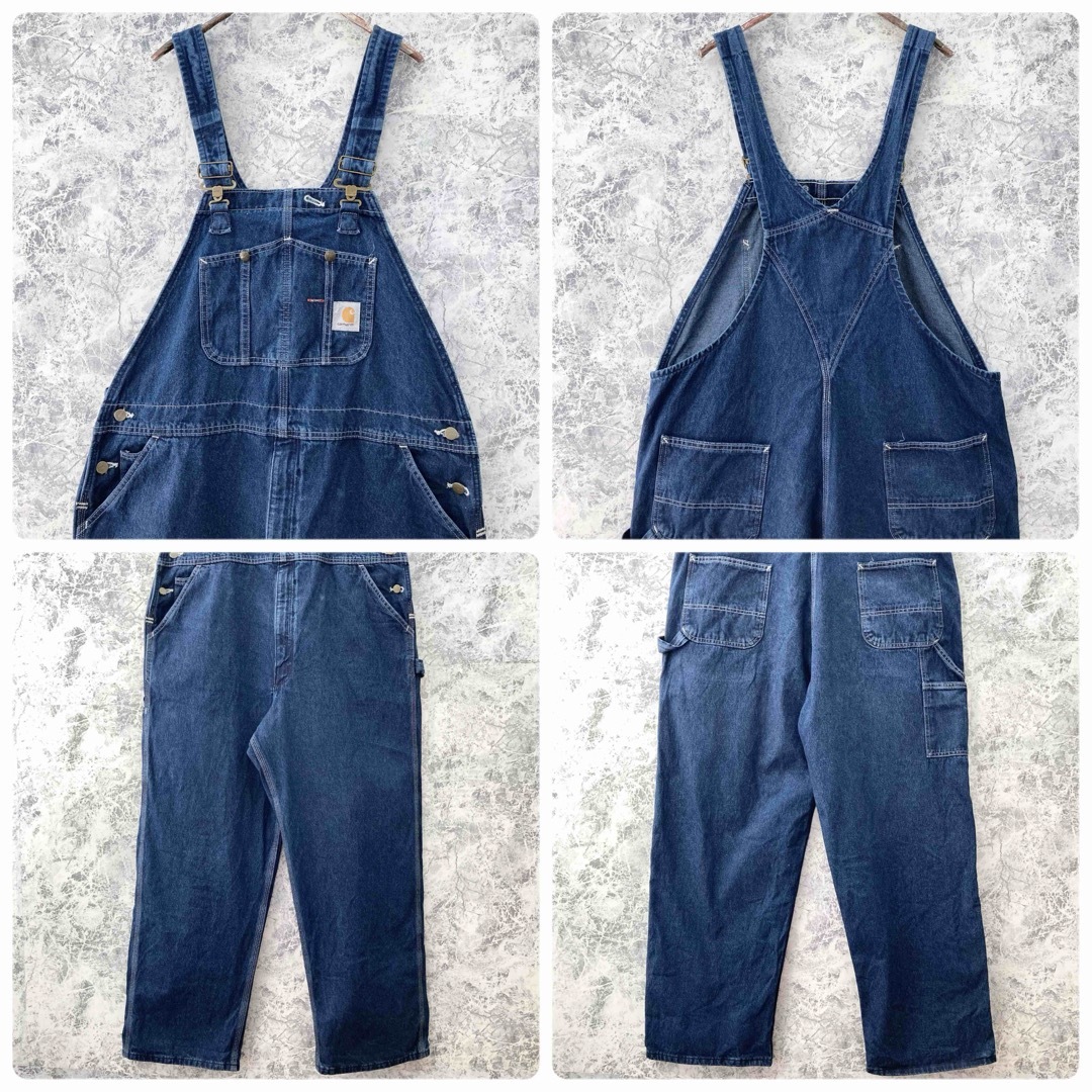 carhartt - IO56 大人気メキシコ製古着カーハートデニム地ワイド carhartt - IO56 大人気メキシコ製古着カーハートデニム地ワイド