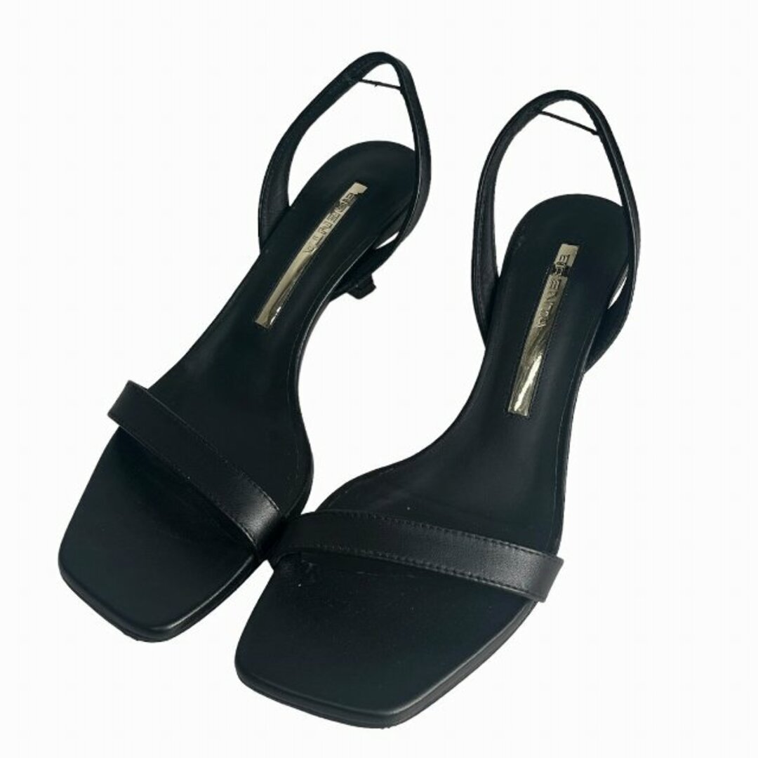 ブレンタ BRENTA レザー バックストラップ サンダル ヒール 35.5 ブレンタ BRENTA レザー バックストラップ サンダル ヒール 35.5