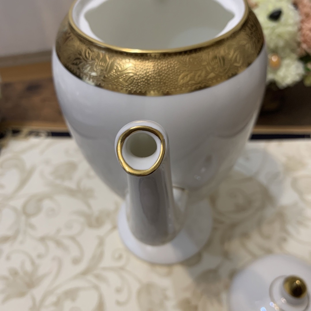WEDGWOOD - 未使用 ウェッジウッド アスコット コーヒーポット WEDGWOOD - 未使用 ウェッジウッド アスコット コーヒーポット
