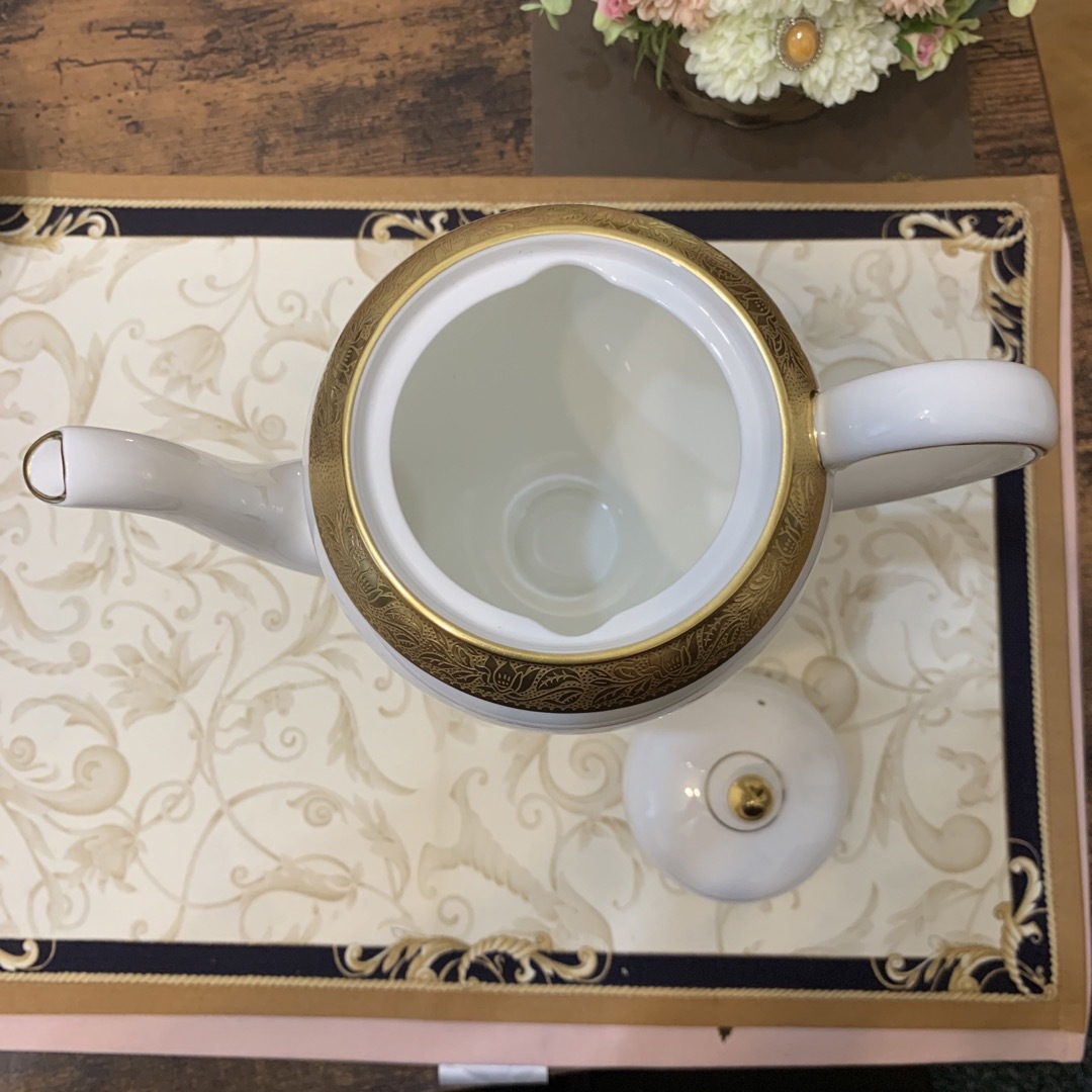 WEDGWOOD - 未使用 ウェッジウッド アスコット コーヒーポット WEDGWOOD - 未使用 ウェッジウッド アスコット コーヒーポット
