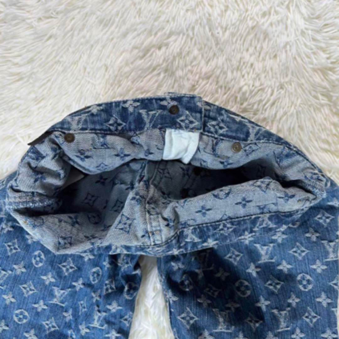 LOUIS VUITTON - 💕超美品💕LOUIS VUITTON💕デニム💕ハーフ LOUIS VUITTON - 💕超美品💕LOUIS VUITTON💕デニム💕ハーフ