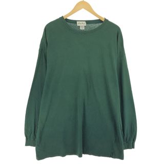 エディーバウアー(Eddie Bauer)の古着 90年代 エディーバウアー Eddie Bauer ロングTシャツ ロンT USA製 メンズXL ヴィンテージ /eaa465418(Tシャツ/カットソー(半袖/袖なし))