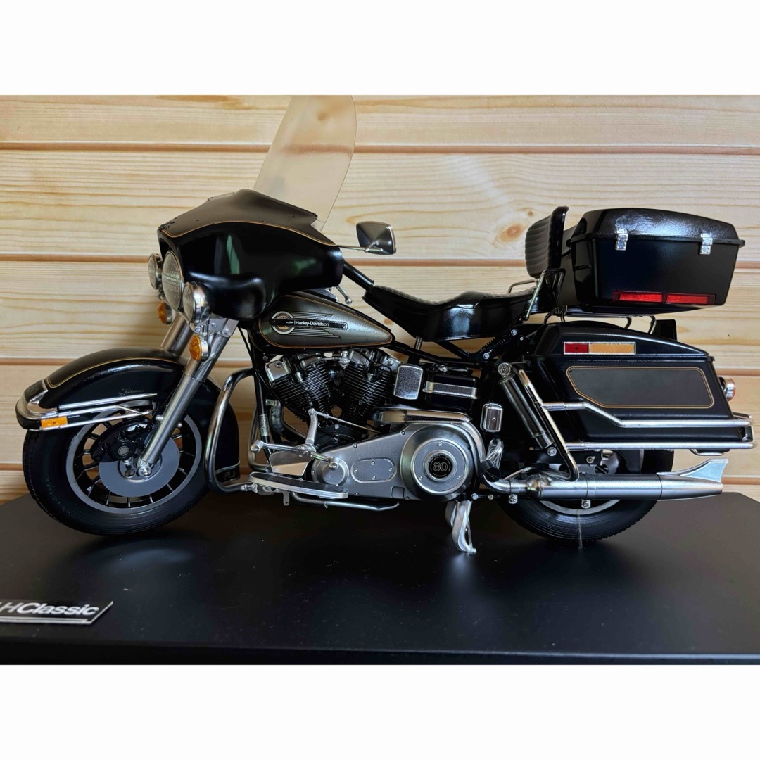 バイクのプラモデル(ハーレーダビッドソン、ブラックスペシャル) バイクのプラモデル(ハーレーダビッドソン、ブラックスペシャル)