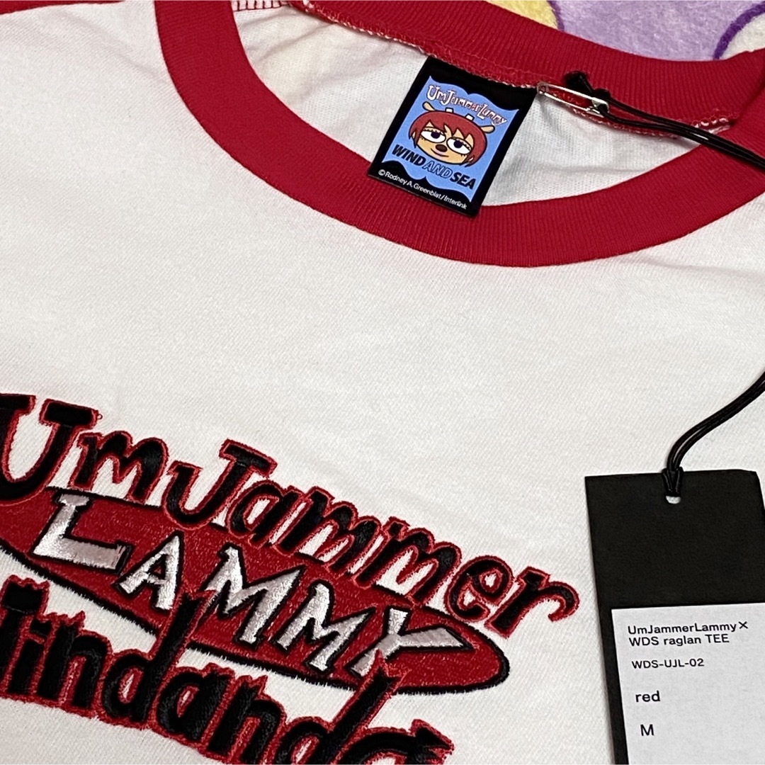 新品 WIND AND SEA ウンジャマラミー パラッパラッパー レッド L 新品 WIND AND SEA ウンジャマラミー パラッパラッパー レッド L