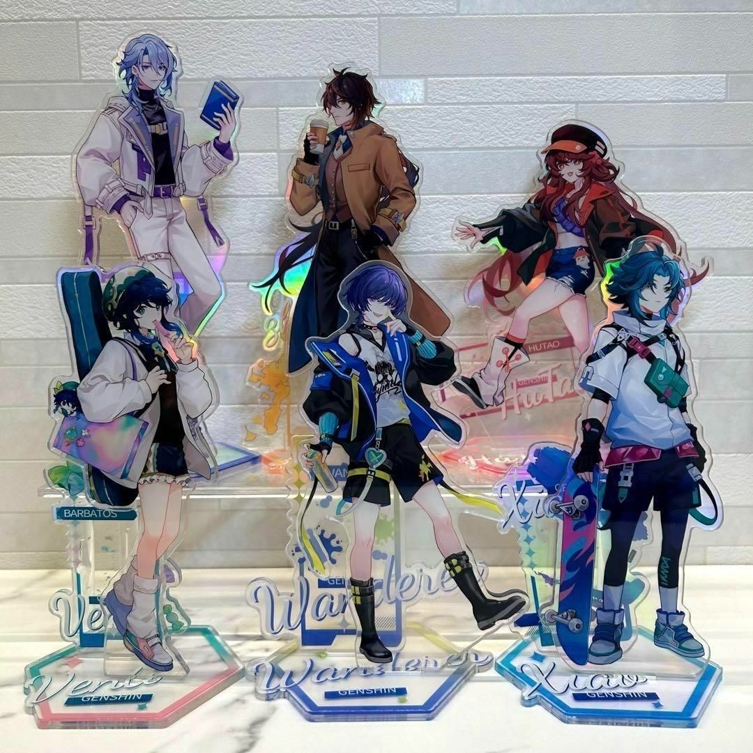 原神 神里綾人 オーロラ 2重アクスタ 私服の通販 by sasami|ラクマ 原神 神里綾人 オーロラ 2重アクスタ 私服の通販 by sasami|ラクマ