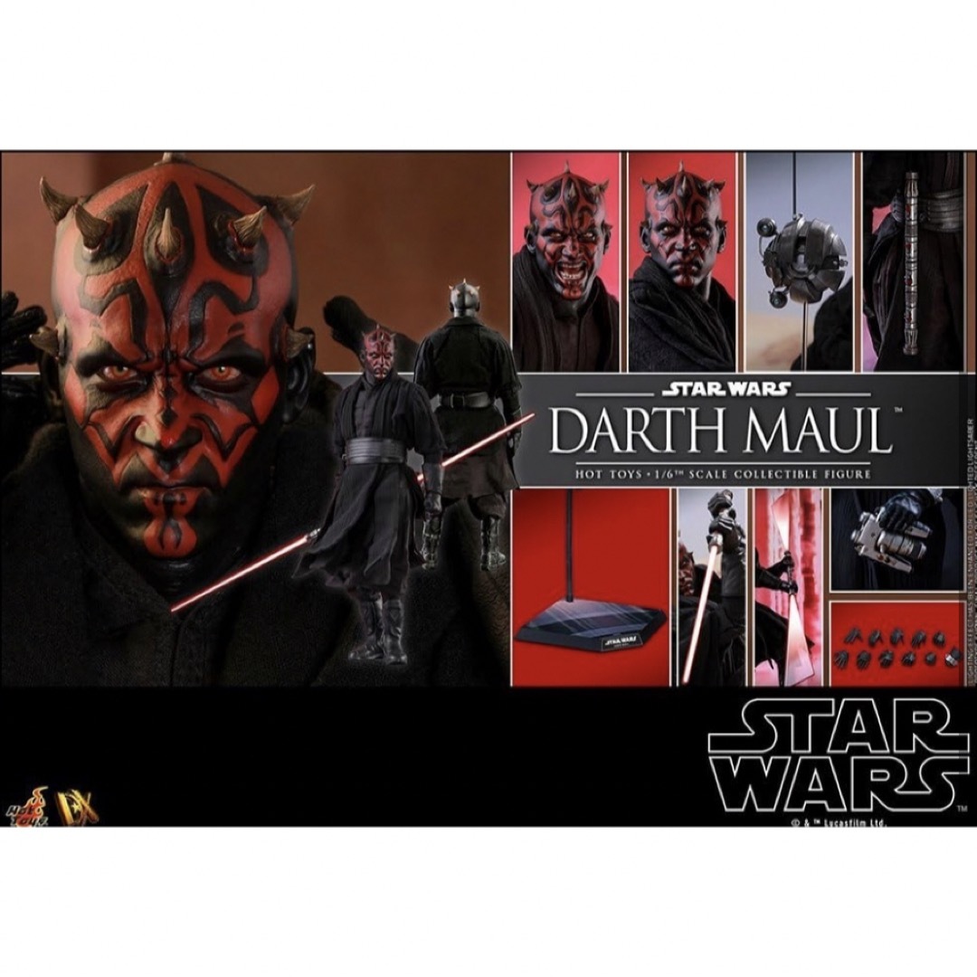 ホットトイズ 1/6 DX16 ダース・モール スター・ウォーズ 新品未開封 ホットトイズ 1/6 DX16 ダース・モール スター・ウォーズ 新品未開封