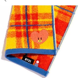 日本限定 BT21 TATA テヒョン 今治ミニタオル タオルハンカチ BTS(キャラクターグッズ)