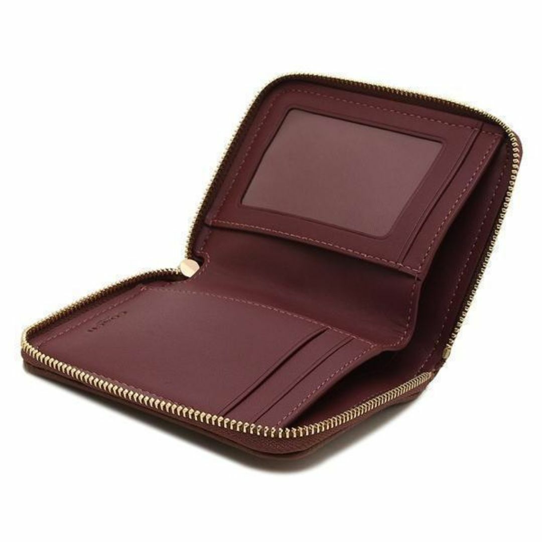 COACH - COACH コーチ ミニ財布 レザー シグネチャーロゴ COACH - COACH コーチ ミニ財布 レザー シグネチャーロゴ