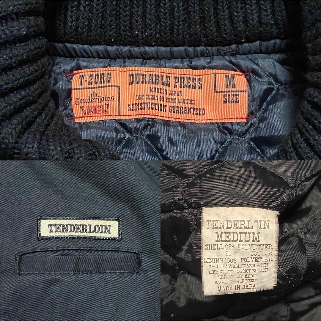TENDERLOIN - テンダーロイン リブワーク ジャケット キムタク着 TENDERLOIN - テンダーロイン リブワーク ジャケット キムタク着