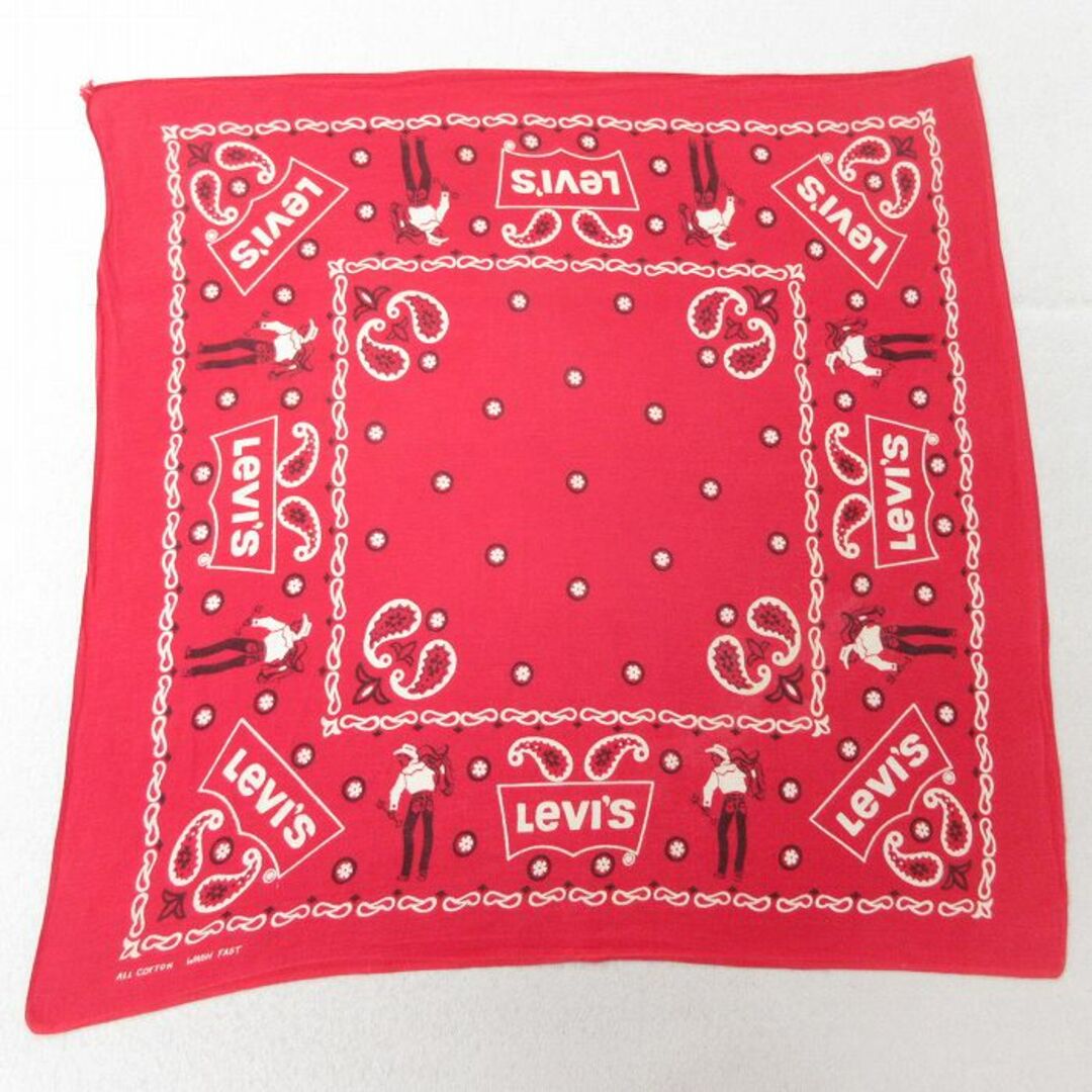 Levi's - 中古 リーバイス Levis ビンテージ バンダナ 70年代 Levi's - 中古 リーバイス Levis ビンテージ バンダナ 70年代