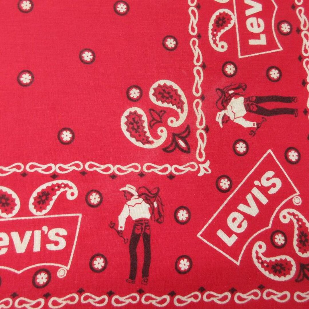Levi's - 中古 リーバイス Levis ビンテージ バンダナ 70年代 Levi's - 中古 リーバイス Levis ビンテージ バンダナ 70年代