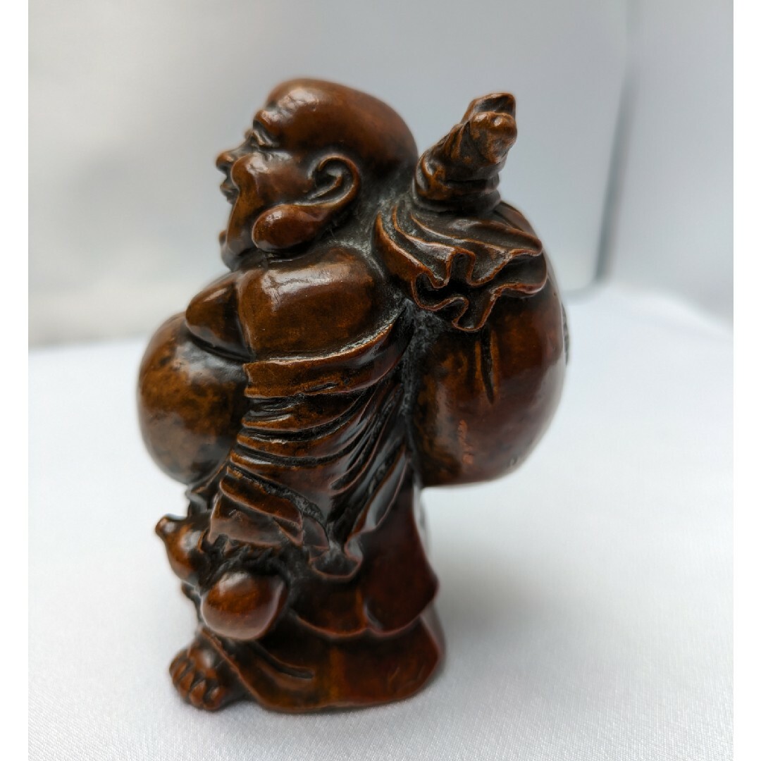 b293、七福神 布袋尊 置物 オブジェ 縁起物 古美術の通販 by b293、七福神 布袋尊 置物 オブジェ 縁起物 古美術の通販 by