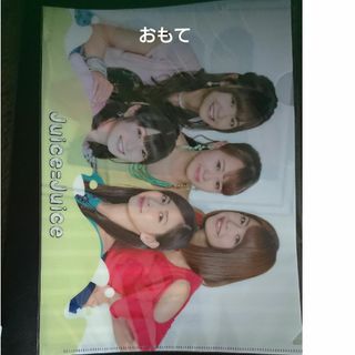 Juice＝Juice 集合クリアファイル＋2L写真(アイドルグッズ)