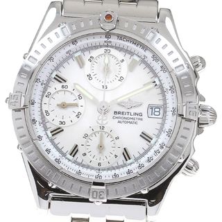 ブライトリング(BREITLING)のブライトリング BREITLING A13352 クロノマット ホワイトシェル文字盤 自動巻き メンズ 良品 箱付き_823017(腕時計(アナログ))