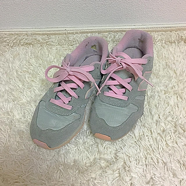 New Balance(ニューバランス)のNew Balance565♡グレー×ピンク♡ レディースの靴/シューズ(スニーカー)の商品写真