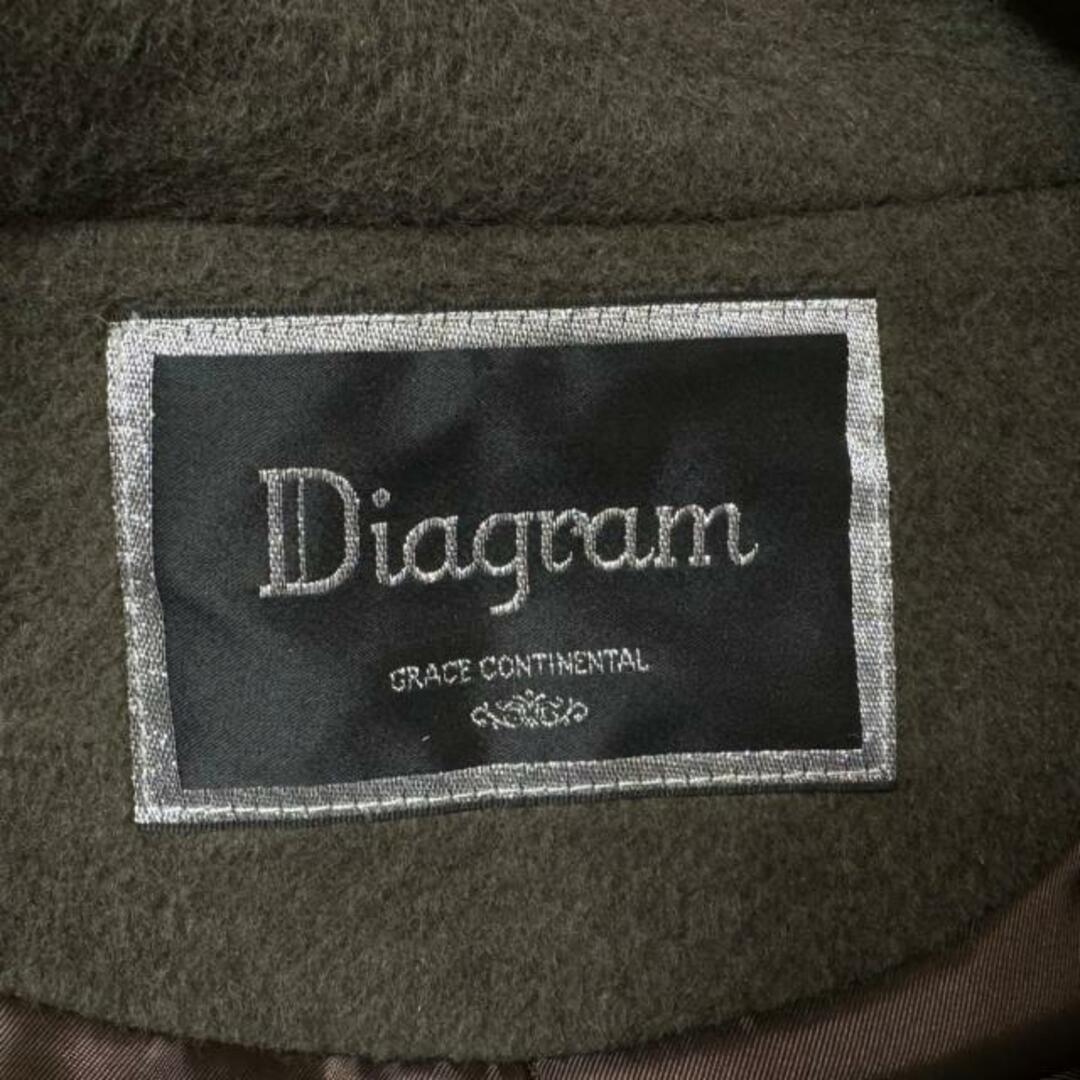Diagram GRACE CONTINENTAL(ダイアグラム) コート サイズ36 S Diagram GRACE CONTINENTAL(ダイアグラム) コート サイズ36 S