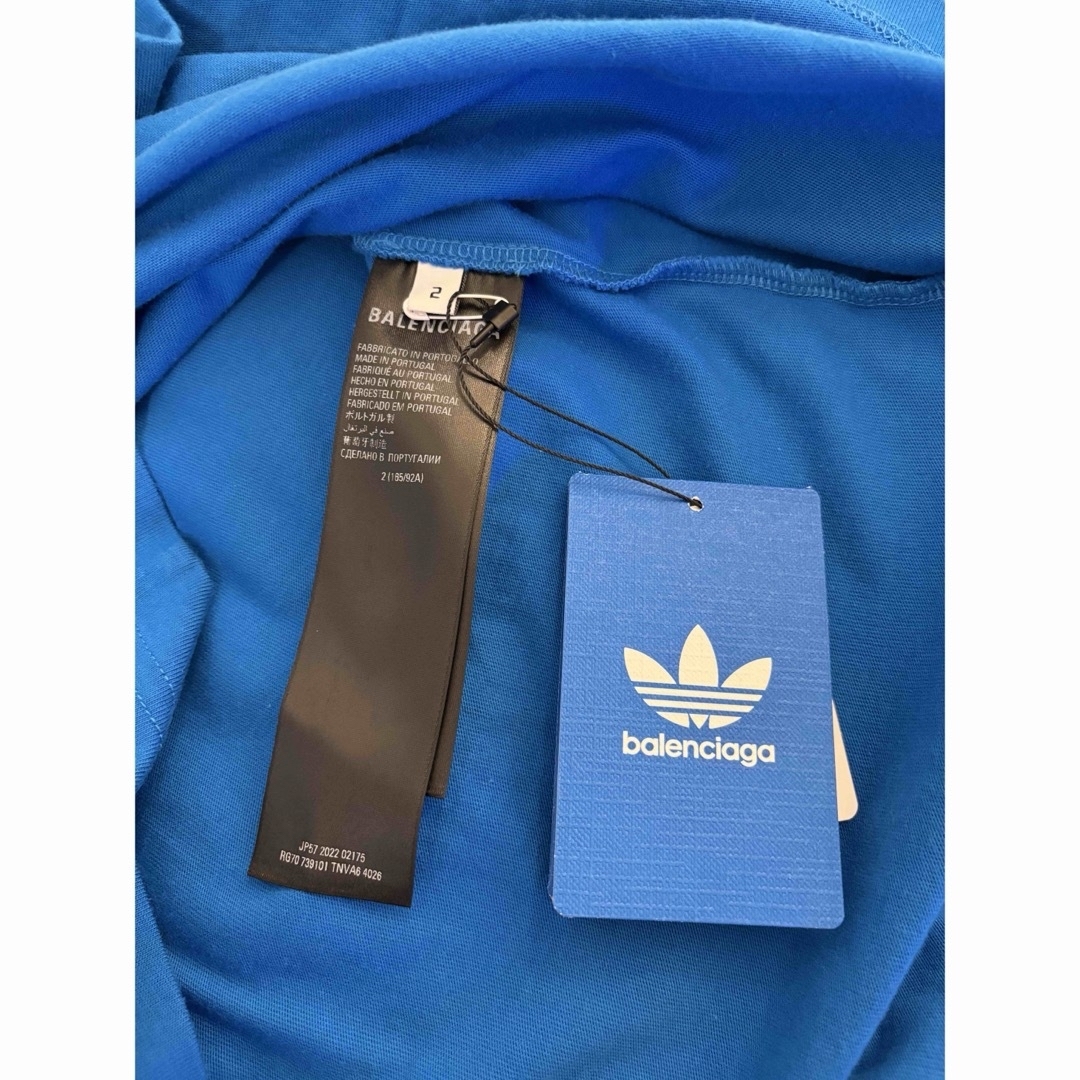 BALENCIAGA - BALENCIAGA adidas 23SS オーバーサイズ Tシャツの BALENCIAGA - BALENCIAGA adidas 23SS オーバーサイズ Tシャツの