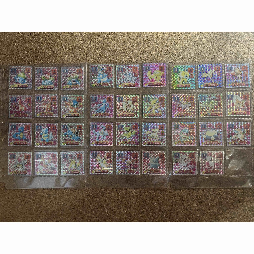ポケモン シール列伝 アマダ プリズムシール フルコンプ まとめ売り ポケモン シール列伝 アマダ プリズムシール フルコンプ まとめ売り