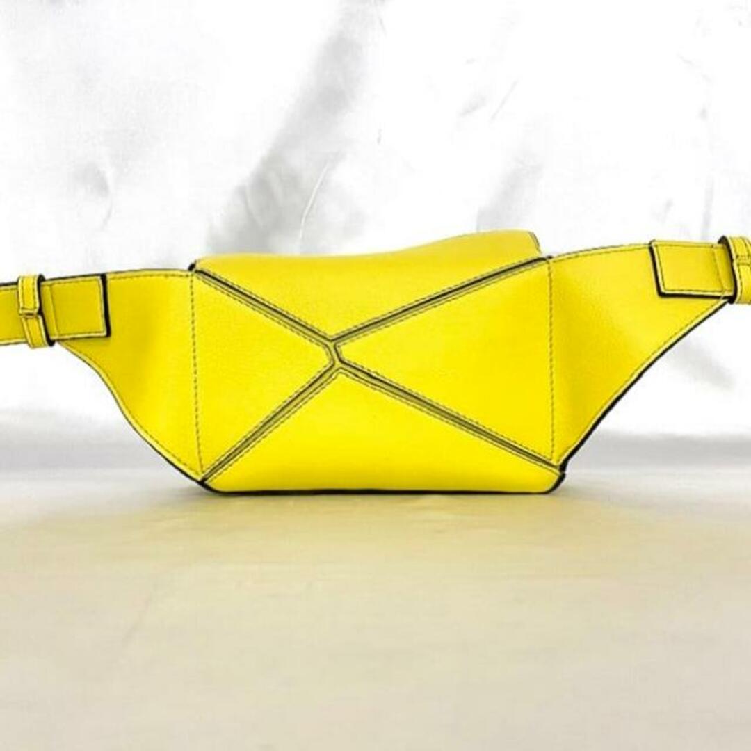 LOEWE - ロエベ ボディバッグ バムバッグ ミニ イエロー パズル LOEWE - ロエベ ボディバッグ バムバッグ ミニ イエロー パズル
