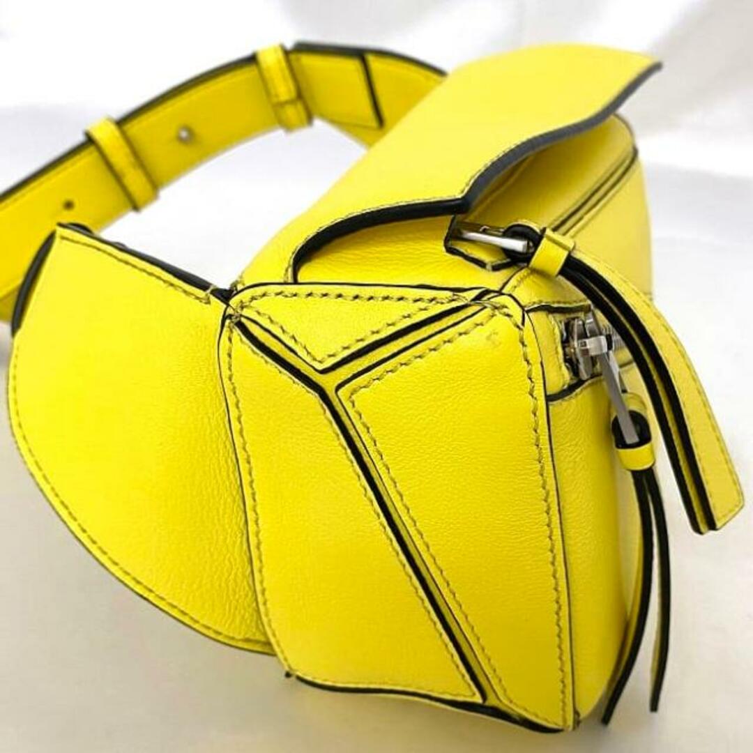 LOEWE - ロエベ ボディバッグ バムバッグ ミニ イエロー パズル LOEWE - ロエベ ボディバッグ バムバッグ ミニ イエロー パズル