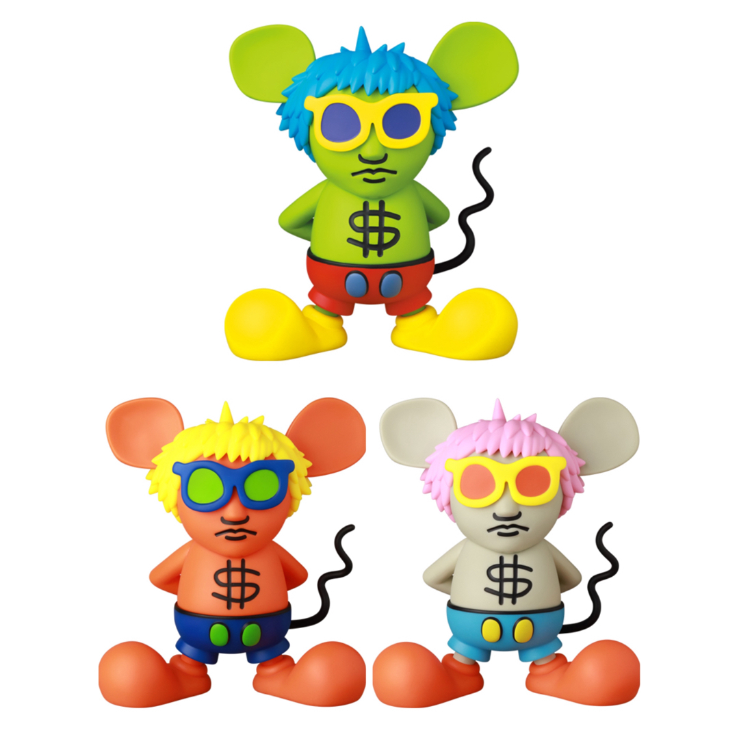 新品/ベアブリック アンディマウス キースヘリング(BE@RBRICK 新品/ベアブリック アンディマウス キースヘリング(BE@RBRICK