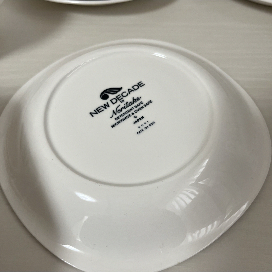 Noritake - ノリタケ NEW DECADE カップ&ソーサー 5客セットの Noritake - ノリタケ NEW DECADE カップ&ソーサー 5客セットの