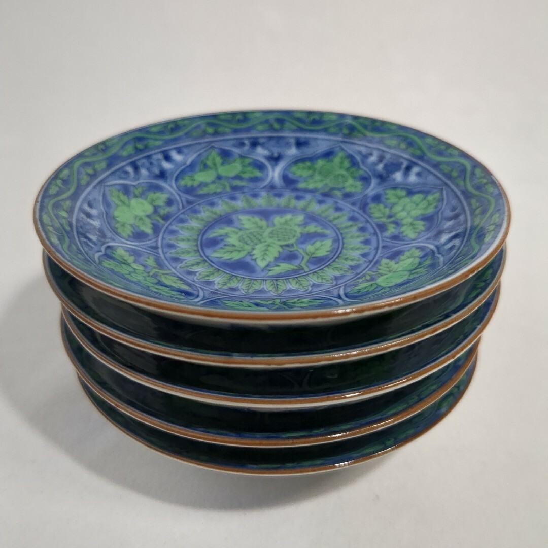 前畑陶器 庫山窯 青華緑彩 小皿 豆皿 5枚揃 和食器 美品の通販 前畑陶器 庫山窯 青華緑彩 小皿 豆皿 5枚揃 和食器 美品の通販