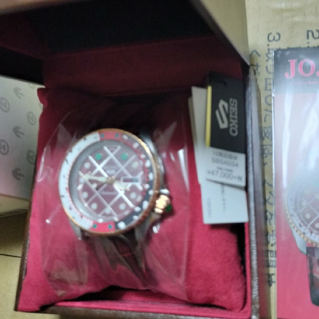 SEIKO - SBSA034 ジョジョ ディアボロモデルの通販 by じいさん SEIKO - SBSA034 ジョジョ ディアボロモデルの通販 by じいさん