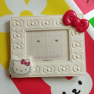 ハローキティ フォトフレーム ネッサ キティちゃんデザート皿 ハローキティ フォトフレーム ネッサ キティちゃんデザート皿