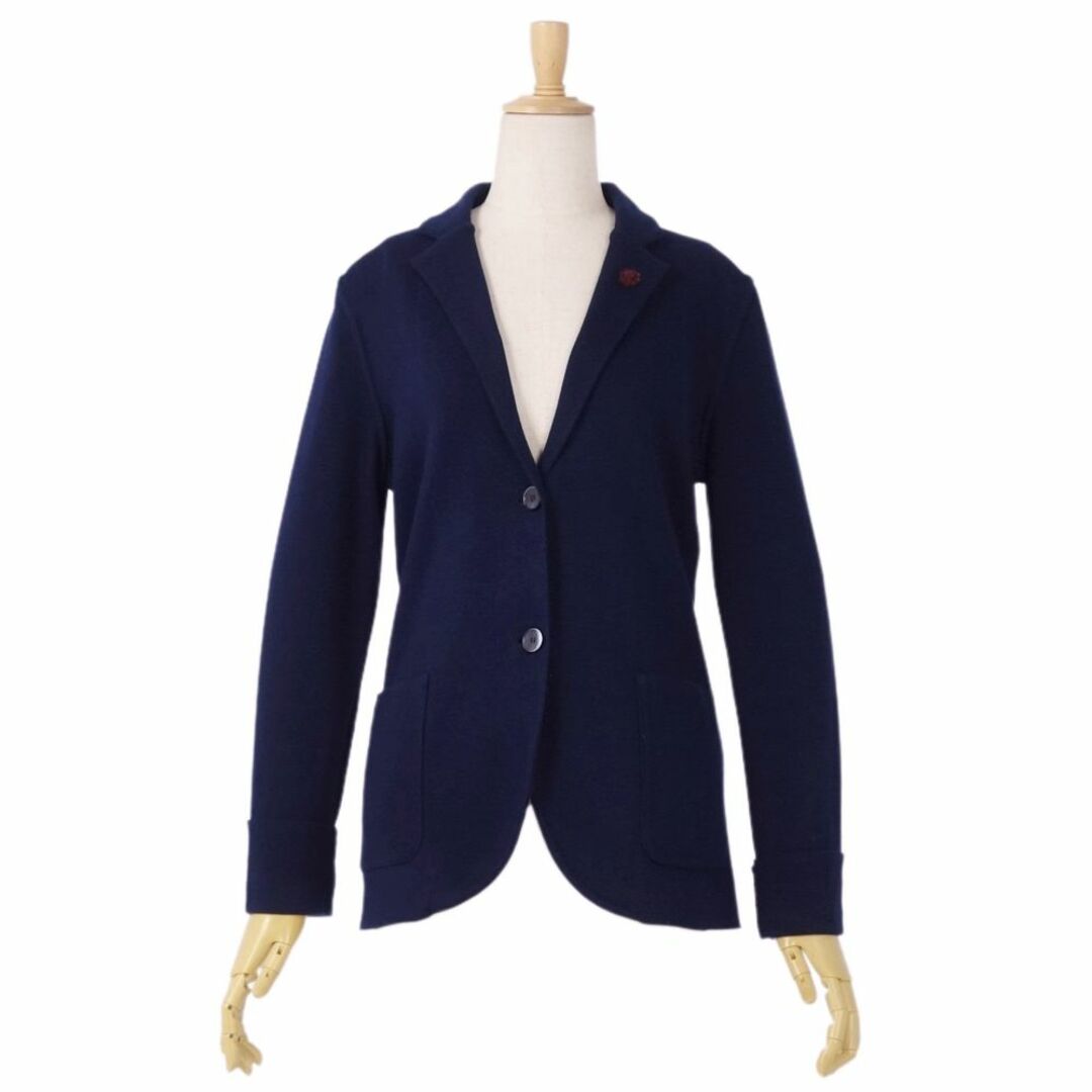LARDINI - 美品 ラルディーニ LARDINI ニット ジャケット LARDINI - 美品 ラルディーニ LARDINI ニット ジャケット