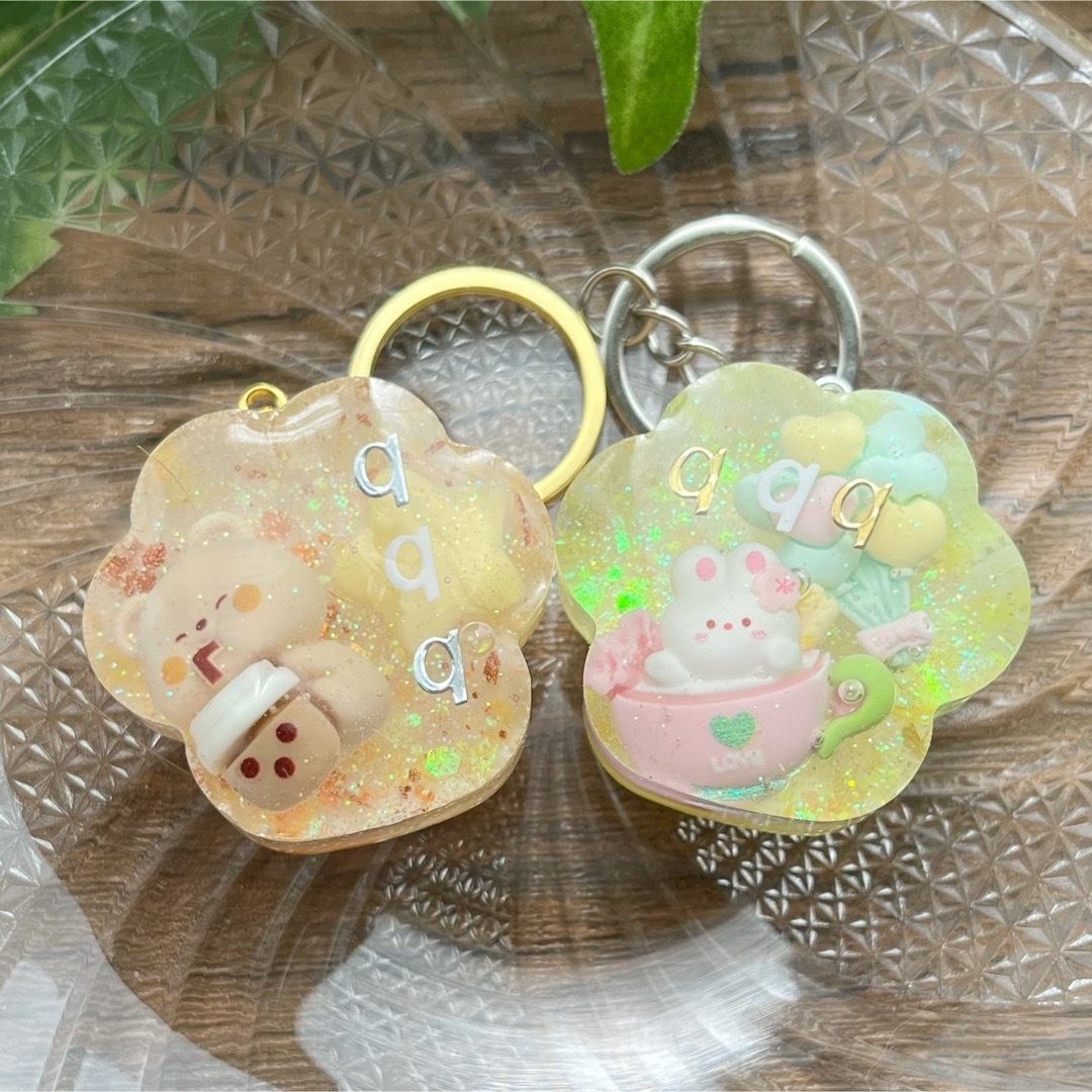 ぷにぷに 肉球 キーホルダー サーペンティン レジン 天然石 ぷにぷに 肉球 キーホルダー サーペンティン レジン 天然石