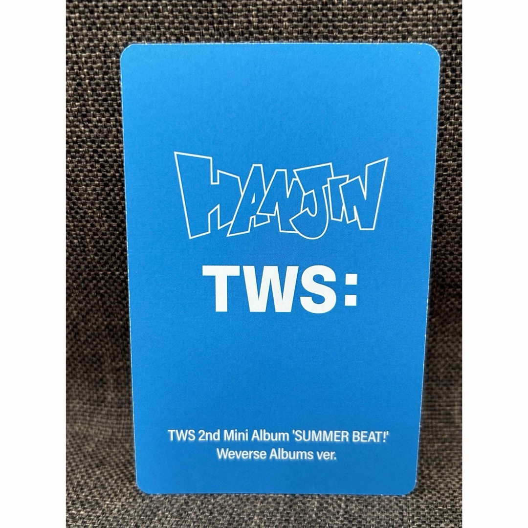 TWS SUMMER BEAT weverse album トレカ ハンジンの通販 by TWS SUMMER BEAT weverse album トレカ ハンジンの通販 by