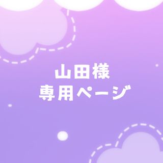 山田様専用ページ(その他)