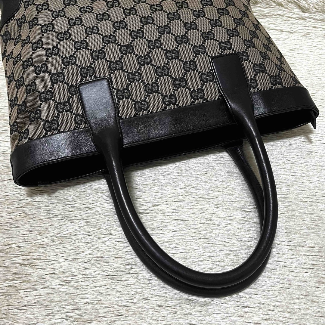 824✨美品✨グッチ トートバッグ GGキャンバス レザー A4収納 824✨美品✨グッチ トートバッグ GGキャンバス レザー A4収納