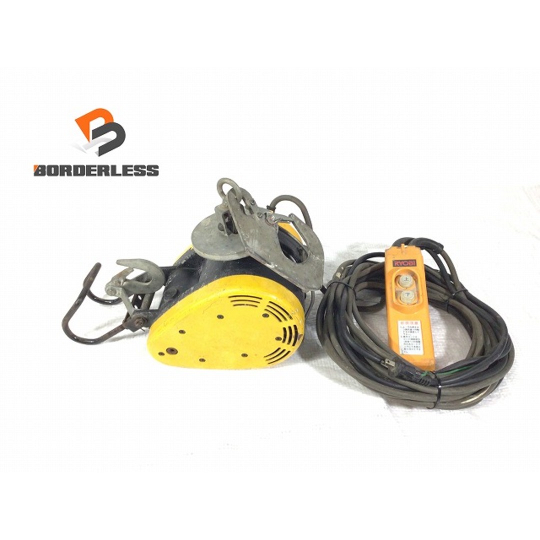 RYOBI - ☆中古品☆ RYOBI リョービ 100V 小型ウィンチ WI-61C RYOBI - ☆中古品☆ RYOBI リョービ 100V 小型ウィンチ WI-61C