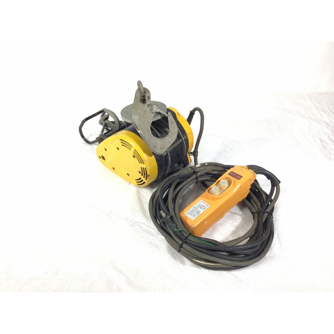RYOBI - ☆中古品☆ RYOBI リョービ 100V 小型ウィンチ WI-61C RYOBI - ☆中古品☆ RYOBI リョービ 100V 小型ウィンチ WI-61C
